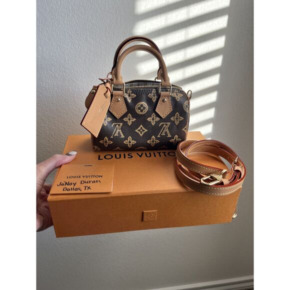 NEW with box Le Monogram 130th Anniversary Louis Vuitton Nano Speedy - Picture 8 of 15